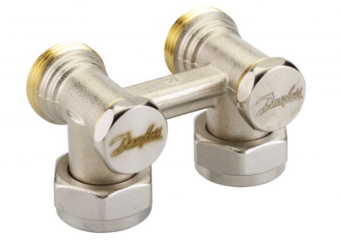 Вузол нижнього підключення Danfoss RLV-KS 3/4" Кутовий (003L0223)