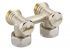 Вузол нижнього підключення Danfoss RLV-KS 3/4" Кутовий (003L0223)