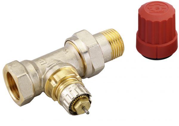 Н-подібний кутовий клапан Danfoss RLV-KB, 15 (003L0394)