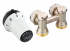 Комплект радіаторний кутовий M30 x 1,5 Danfoss RAS-CK + RLV-KS  (013G5276)