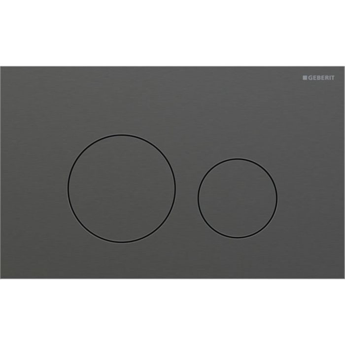 Змивна клавіша Geberit Sigma 40 Round (Чорний хром) (115.628.QD.1)