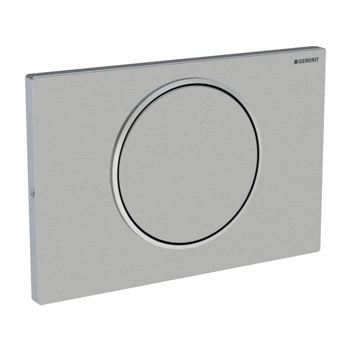 Змивна клавіша Geberit Sigma10 для змивання / зупинки змивання, Round (115.787.SN.5)