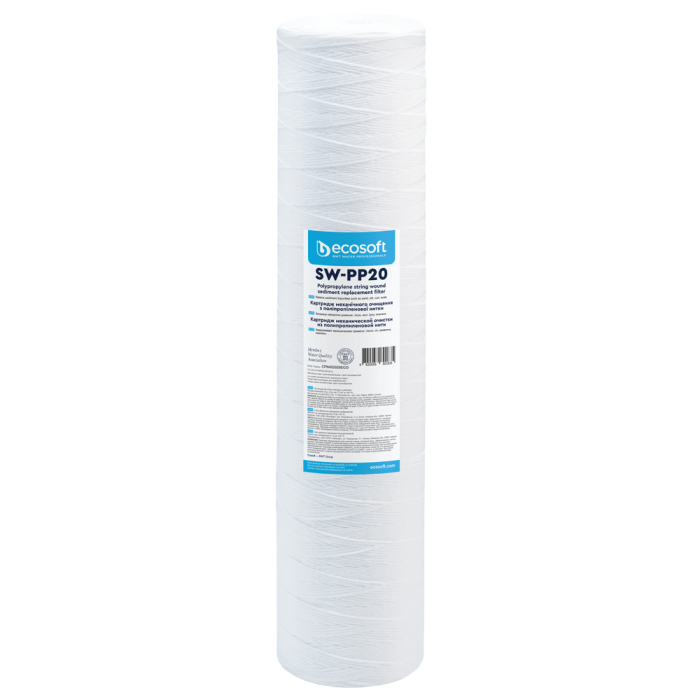 Картридж з поліпропіленової нитки Ecosoft 4,5"x20" 20 мкм (CPN452020ECO)