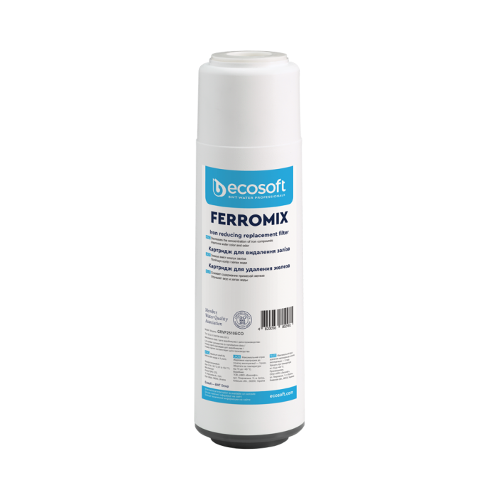 Картридж для видалення заліза Ecosoft 2,5"х10" (CRVF2510ECO)