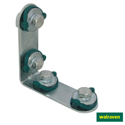 Кутник 90° довгий/довгий 93,5х93,5 Walraven BIS RapidRail® (6584001)