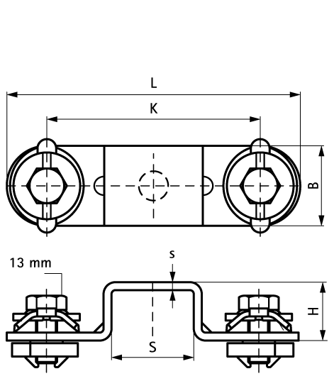 З’єднувач сідловий Walraven RapidRail®