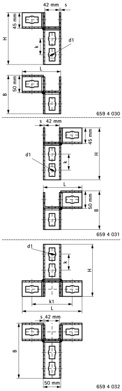 З'єднувач 3D Walraven BIS PushStrut 6-6-3-3