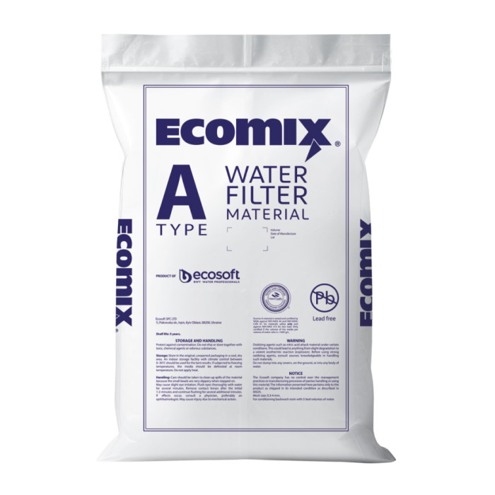 Фільтрувальний матеріал ECOMIX® A 25 л