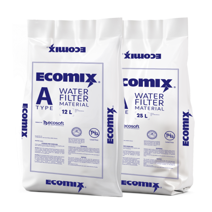 Фільтрувальний матеріал ECOMIX® A 25 л