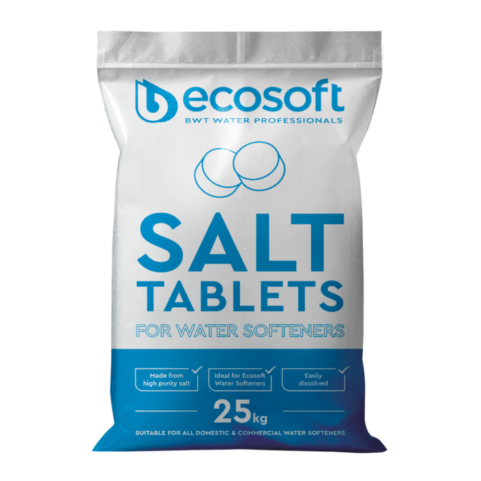 Таблетована сіль Ecosoft 25 кг