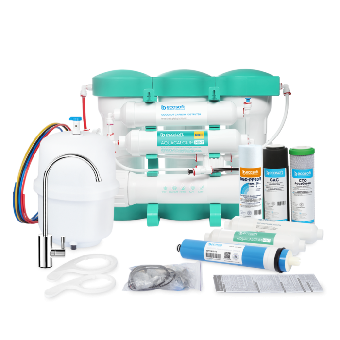 Фільтр зворотного осмосу Ecosoft P’URE AQUACALCIUM Mint (MO675PUREMACECO)