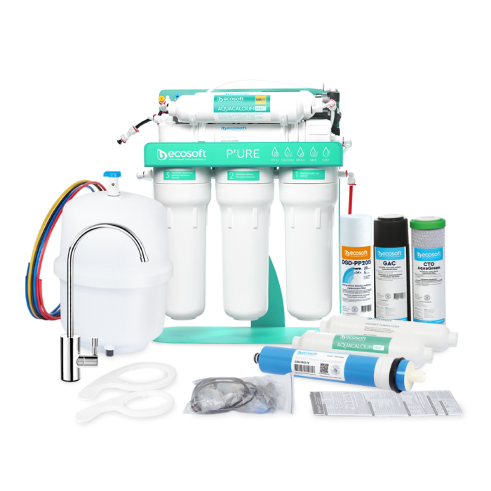 Фільтр зворотного осмосу Ecosoft P’URE AQUACALCIUM Mint (MO675PSMACECO)
