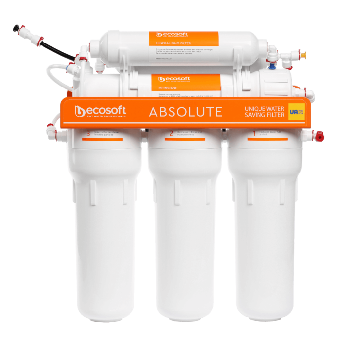 Зворотній осмос Ecosoft ABSOLUTE з мініралізатором (MO675MECO)