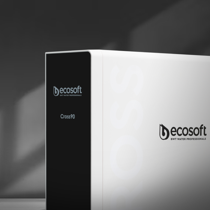 Компактний розумний фільтр зворотного осмосу Ecosoft CROSS90