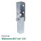 З’єднувач поворотний Walraven Yeti® 335 BUP 1000 (67685414)