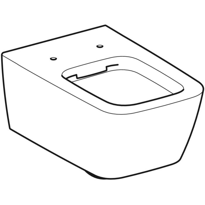 Унітаз підвісний Geberit iCon Square без сидіння (201950000)