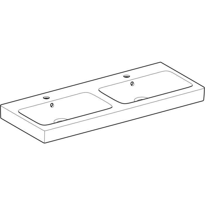 Подвійний умивальник Geberit iCon (124120000)