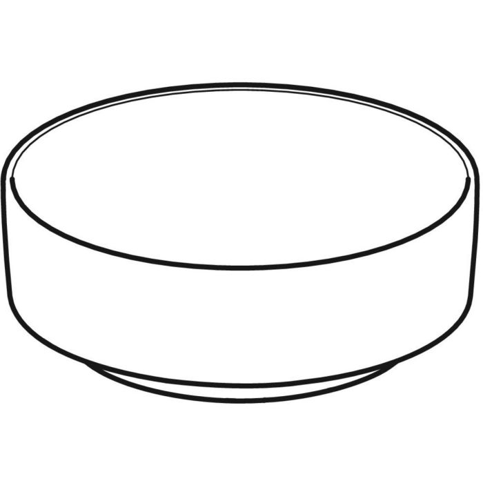 Накладний умивальник Geberit VariForm круглої форми (500.768.01.2)