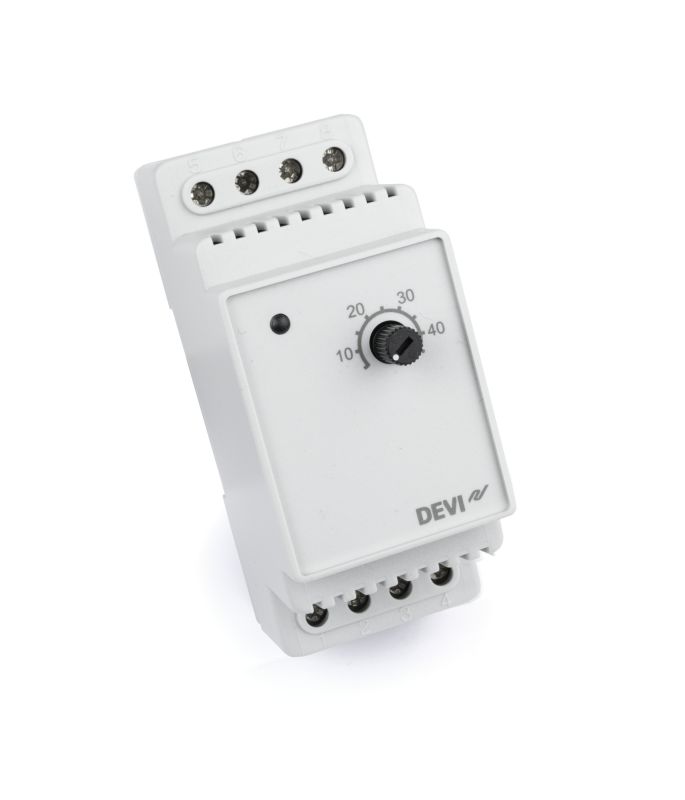 Терморегулятор для теплої підлоги DEVIreg 330 білий (140F1072)