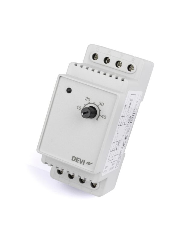 Терморегулятор для теплої підлоги DEVIreg 330 білий (140F1072)