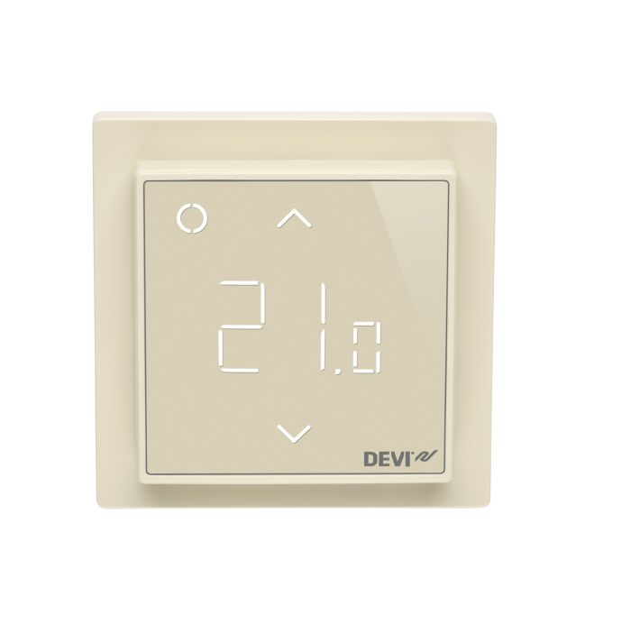 Терморегулятор DEVIreg Smart Wi-Fi, слонова кістка (140F1142)