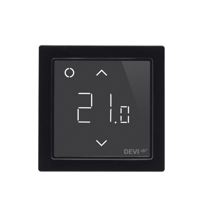 Терморегулятор DEVIreg Smart Wi-Fi, чорний (140F1143)