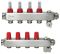 Колектор Danfoss SSM-F 4+4 з ротаметрами (088U0754)