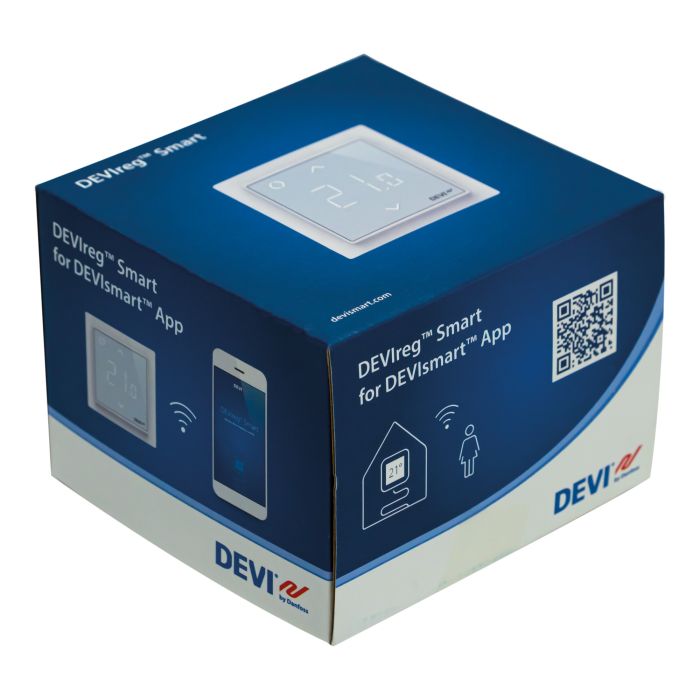 Терморегулятор DEVIreg Smart Wi-Fi, білий (140F1141)