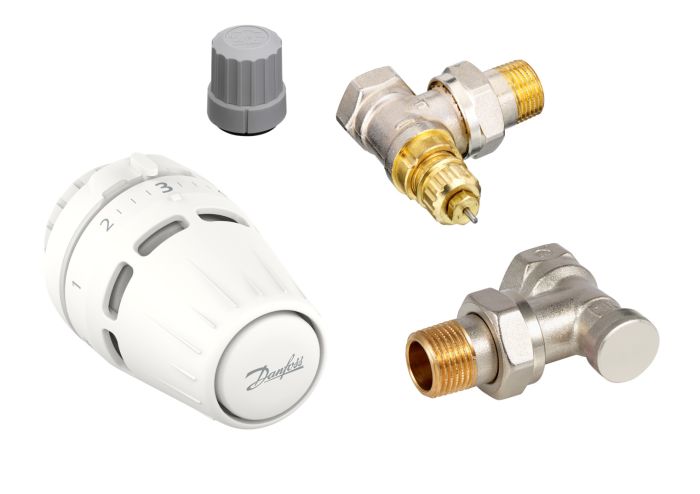 Комплект датчика Danfoss Regus RA-FN, RLV-S, DN 15, Кутовий (015G5301)
