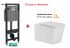 Інсталяція для унітазу MEPA (REHAU) + УНІТАЗ підвісний Tern Ultra Quiet