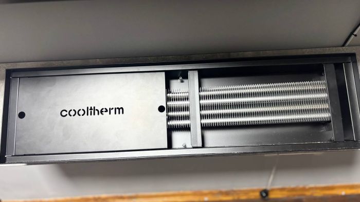 Конвектор природньою конвекцією типу Hottherm 110 мм / 200 мм