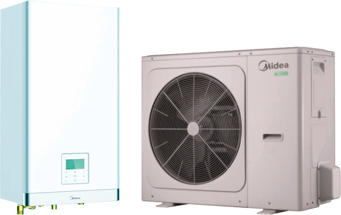 Тепловий насос спліт Midea M-Thermal A-Series (Arctic) R32 (внутрішній блок + гідромодуль)