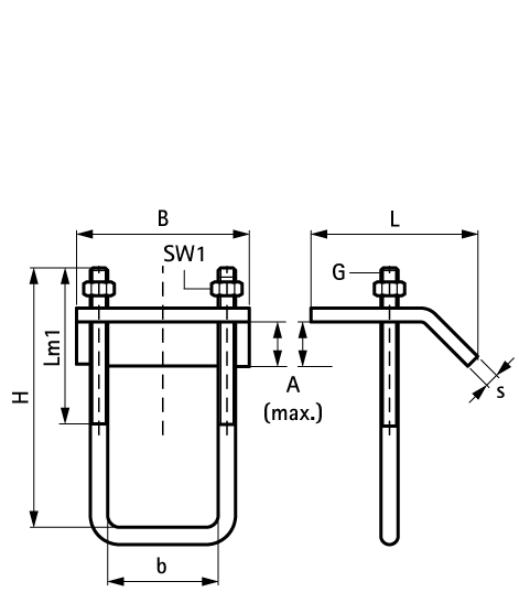 Балочний зажим Walraven BIS Rapidstrut®