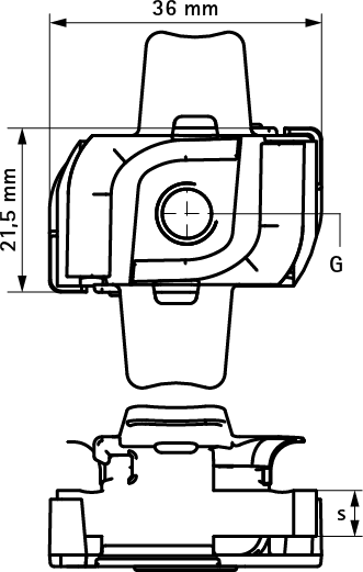 Гайка швидкого монтажу Walraven BIS RapidStrut® BUP1000