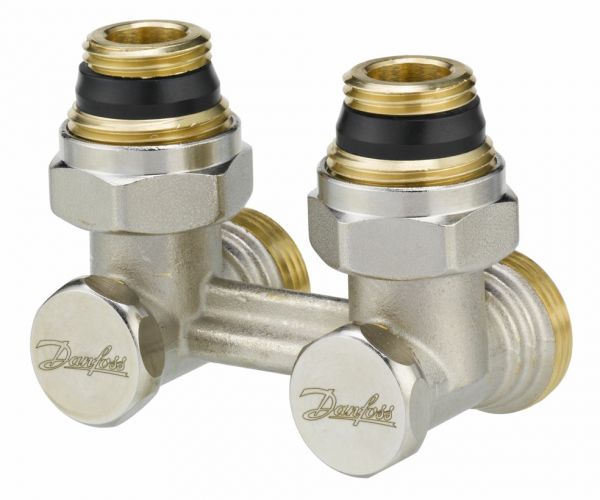 Вузол нижнього підключення Danfoss RLV-KS 1/2" Кутовий (003L0222)