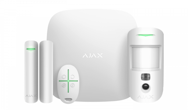 Стартовий комплект системи безпеки Ajax StarterKit Cam