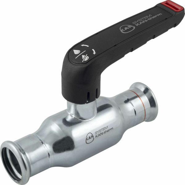 Кран кульовий KAN-therm Steel