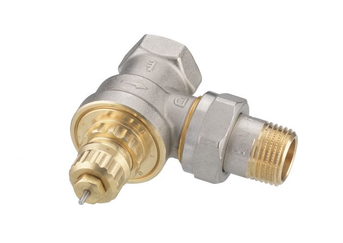 Клапан термостатичний кутовий Danfoss RA-G, DN 15 (013G1676)