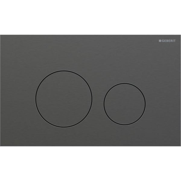 Змивна клавіша Geberit Sigma 40 Round (Чорний хром) (115.628.QD.1)