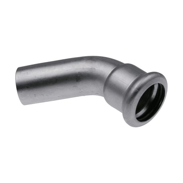 Коліно ніпельне 45° KAN-therm INOX