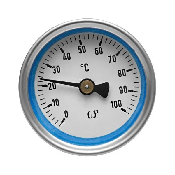 Термометр KAN‑therm торцевий 100°C блакитний (1300264002)