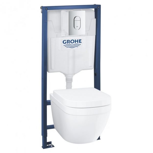 Grohe Комплект Solido 5-в-1 з клавішею Arena Cosmopolitan (39536000) 