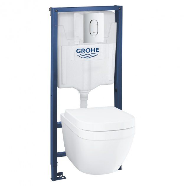 Grohe Комплект Solido 5-в-1 з клавішею Arena Cosmopolitan (39536000) 