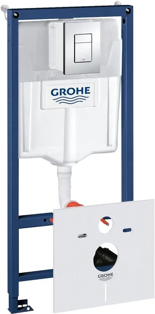 Grohe Rapid SL комплект 3-в-1 для унітазу (кнопка Skate Cosmopolitan) (38772001) 