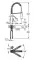 Змішувач кухонний GROHE Eurocube 31395000