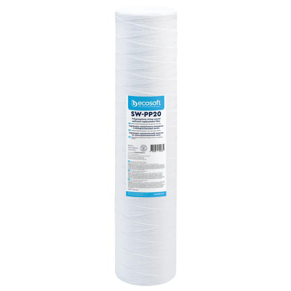 Картридж з поліпропіленової нитки Ecosoft 4,5"x20" 20 мкм (CPN452020ECO)