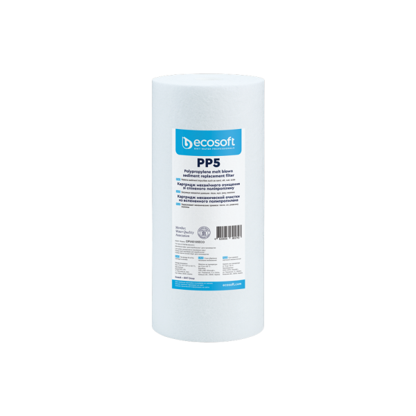Картридж зі спіненого поліпропілену Ecosoft 4,5"x10" 5 мкм ( CPV45105ECO)