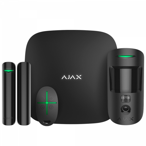 Стартовий комплект системи безпеки Ajax StarterKit Cam Plus