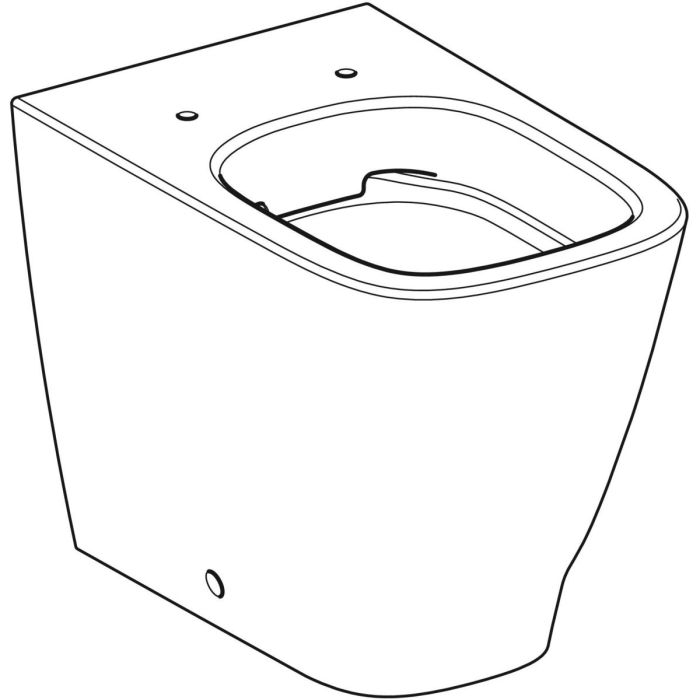 Унітаз підлоговий Geberit Smyle Square безобідковий (500.840.00.1)