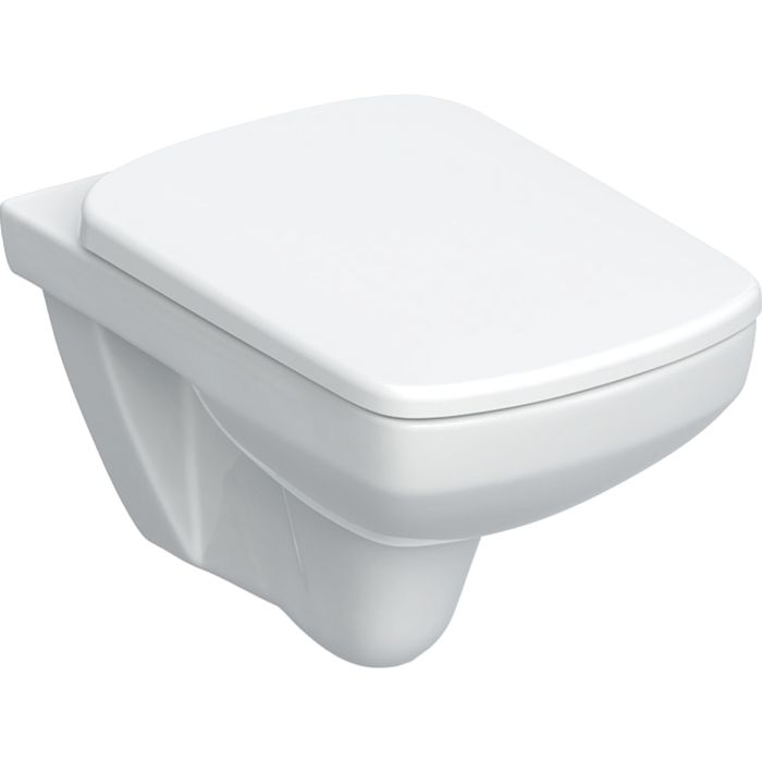 Унітаз підвісний воронкоподібний Geberit з кришкою soft-close Selnova Square (501.961.00.1)